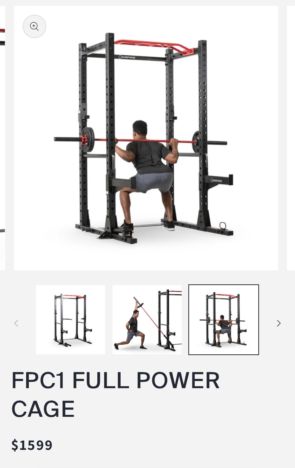 Inspired Fitness Squat Rack