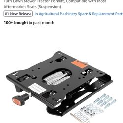 Seat Suspension Kit Universal for Lawn Mower Skid Steer Forklift Tractor