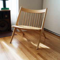 Room & Board - Lounge Chair - Oskar - Solid Cherry Wood