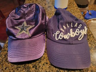 Dallas Cowboys baseball caps,  women. Glitter and shine