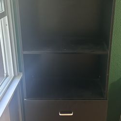 Wayfair Bookcase With 3 Drawers