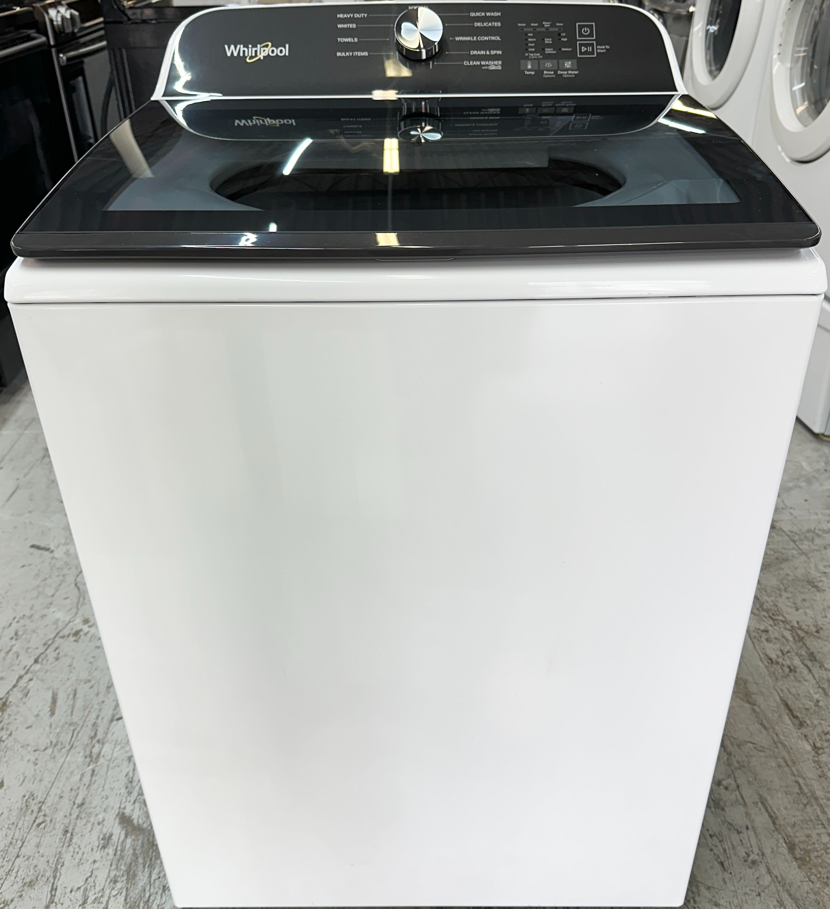 🚚 Delivered Whirlpool Refurbished Washer, Top Load 4.6 cu.ft