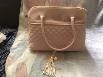 Betsey Johnson blush pink hand bag