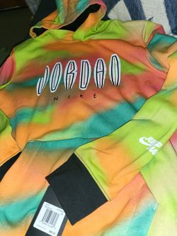 Jordan Nike Tie-Dye Hoodie Boys XL
