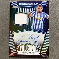 Jesus Corona 2020 Obsidian Jersey Auto /149