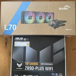 New PC Parts Motherboard And AIO