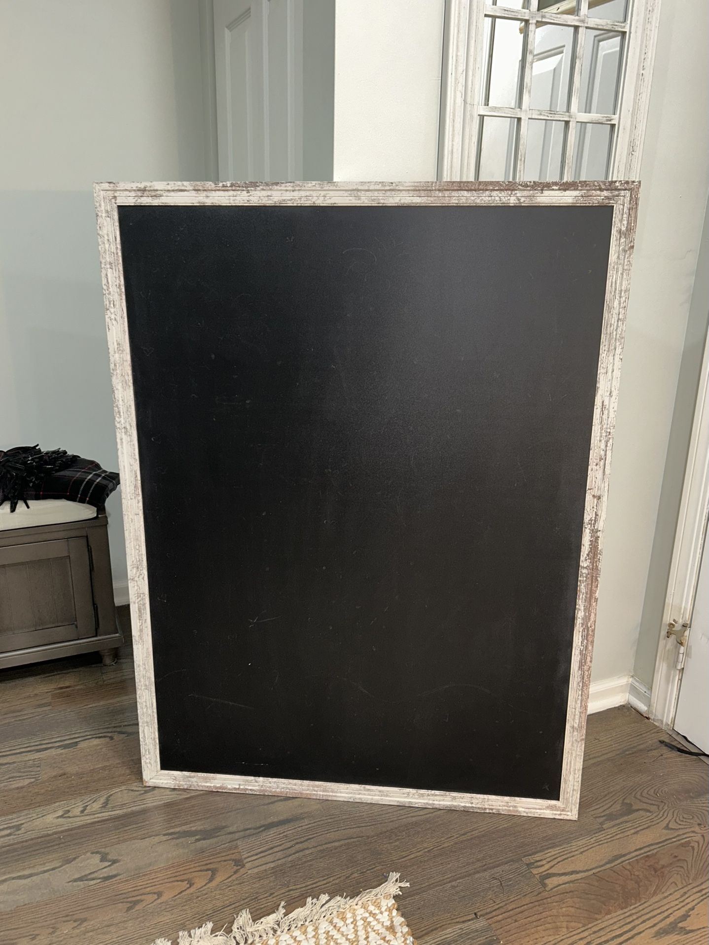 Large Wood framed chalkboard 4’x 3’