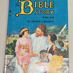 The Bible Story Book 9 By Arthur S. Maxwell (1956 Hardcover) Vintage