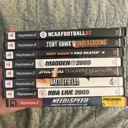 PlayStation 2 PS2 Video Games