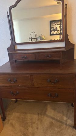 Antique vanity