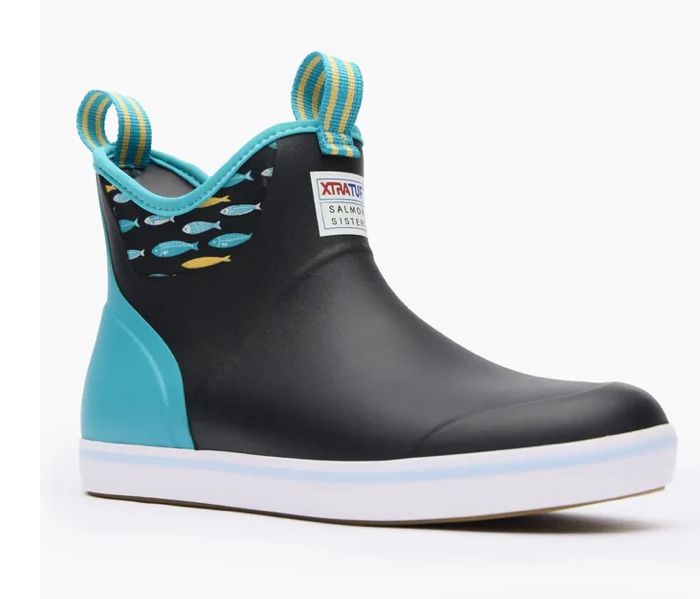 WOMEN'S SALMON SISTERS 6 IN ANKLE DECK BOOT
