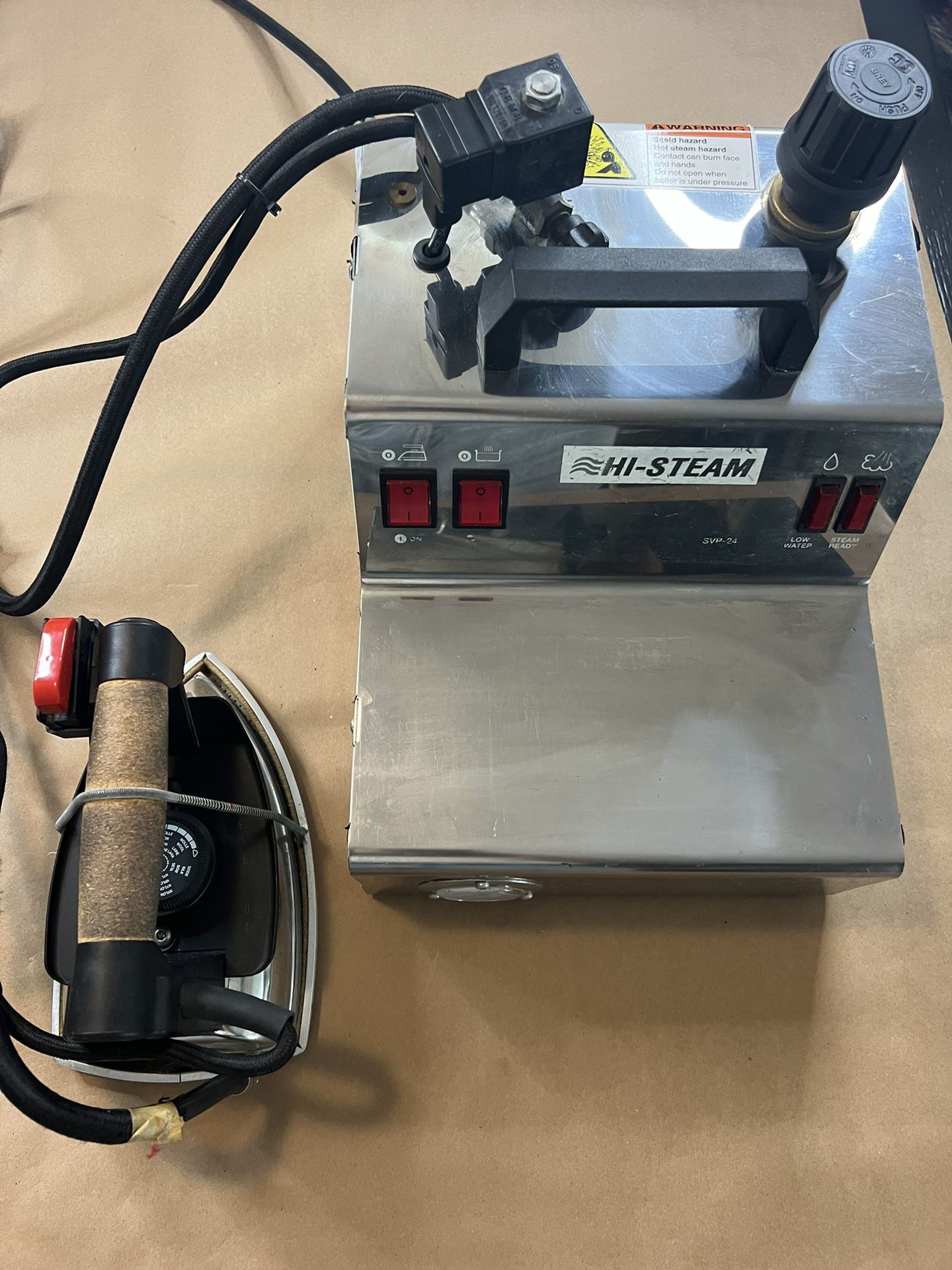 Hi-Steam SVP-24 Mini Boiler With Iron