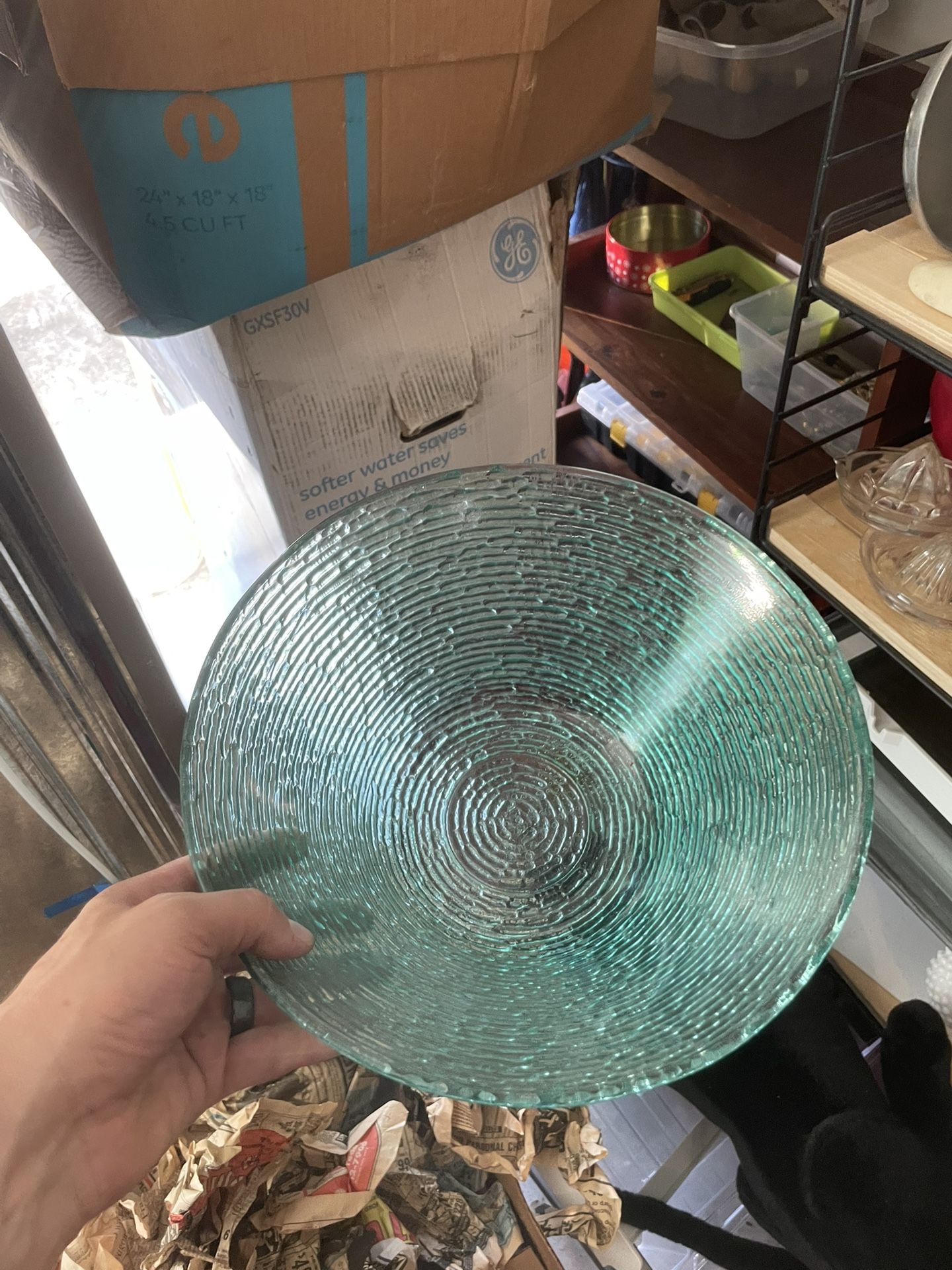 Glass Aqua Bowl