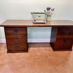 Pottery Barn Espresso Modular Desk