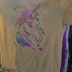 Kids Unicorn Top $1