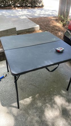 Small Folding Table - 34”x34”x28”