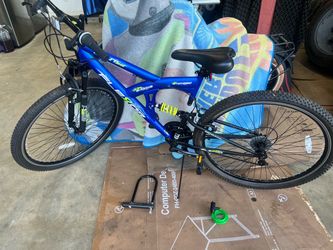 Kent 29" Flexor Men's Dual Suspension Mountain Bike, Blue