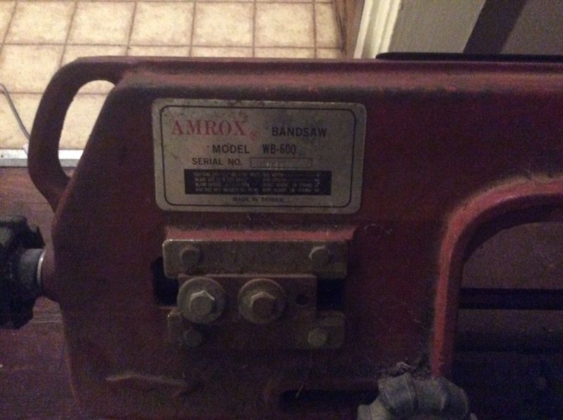 A vintage Amrox Bandsaw model WB 600 for Sale in Memphis TN OfferUp