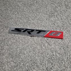 SRT8 JEEP CHARGER DURANGO 300 CHALLENGER MAGNUM Decal Emblem CHROME