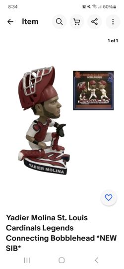 Yadier Molina & Adam Wainwright bobblehead puzzle piece - St. Louis Cardinals - SGA