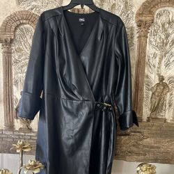 Leather Party Dress