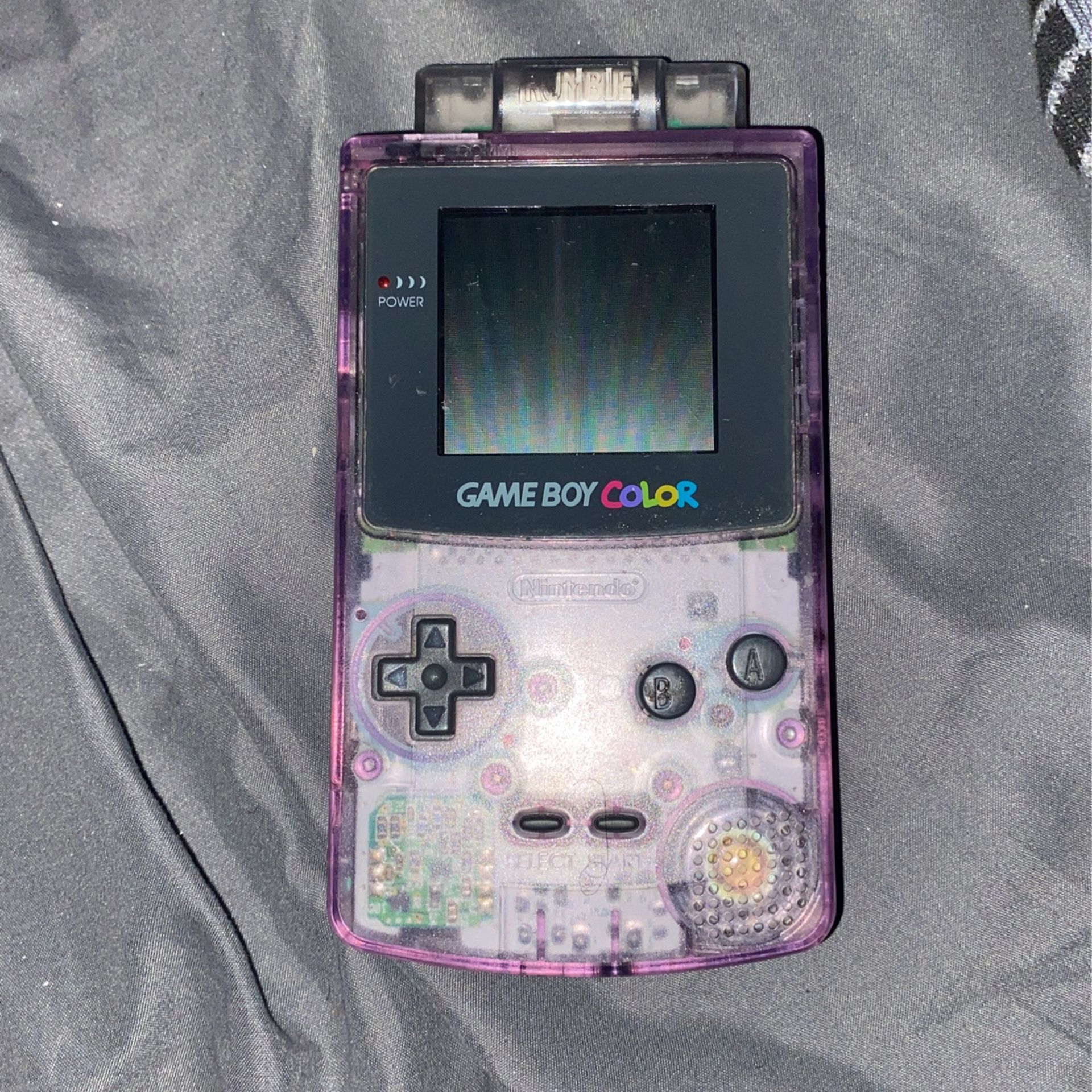 Game Boy Color With One Game  