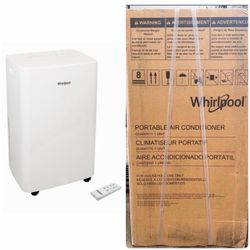 Whirlpool 14,000 BTU Portable Air Conditioner with 10,000 BTU Supplemental Heat Brand New In Sealed Box