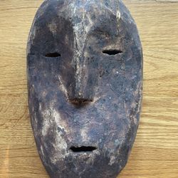 African Face Mask Hand Carving L:10
