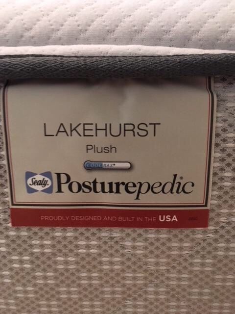 Sealy Posturepedic Lakehurst Plush -Queen mattress