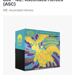 Ascended Heroes Elite Trainer Box - ME: Ascended Heroes (ASC)