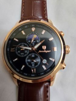 Brand new Poedagar 882 quartz chronograph watch