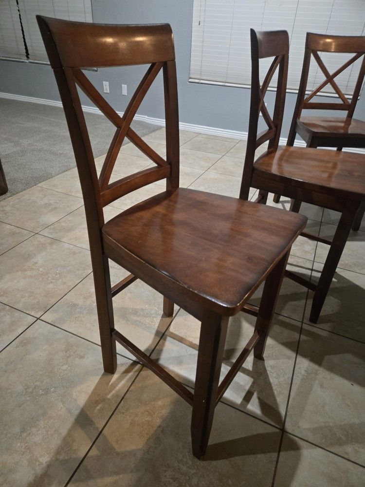 Wooden Chairs/ Bar Stools