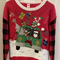 Christmas Sweater - Santa’s Van