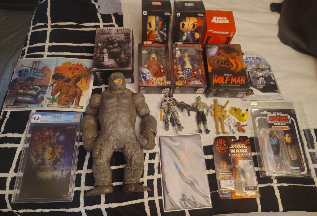 Huge Lot Sealed Action Figures And Collectables
