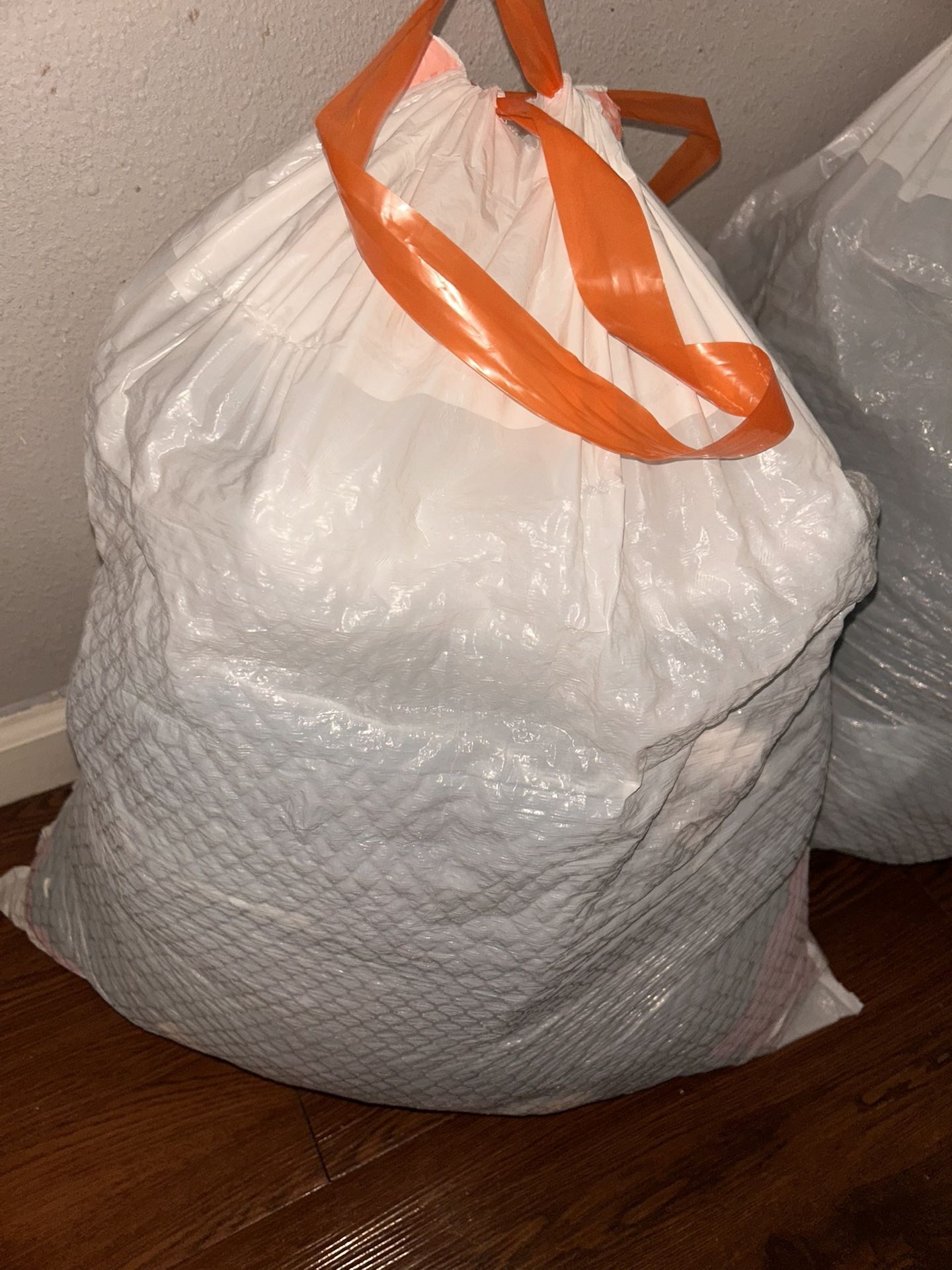 Mystery bag of clothes.