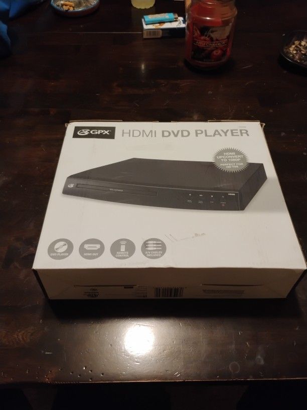 HDMI DVD player $30
