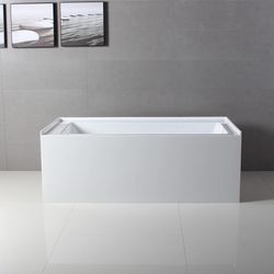 Aquaeden Bathtub 66inch Acrylic Brand New