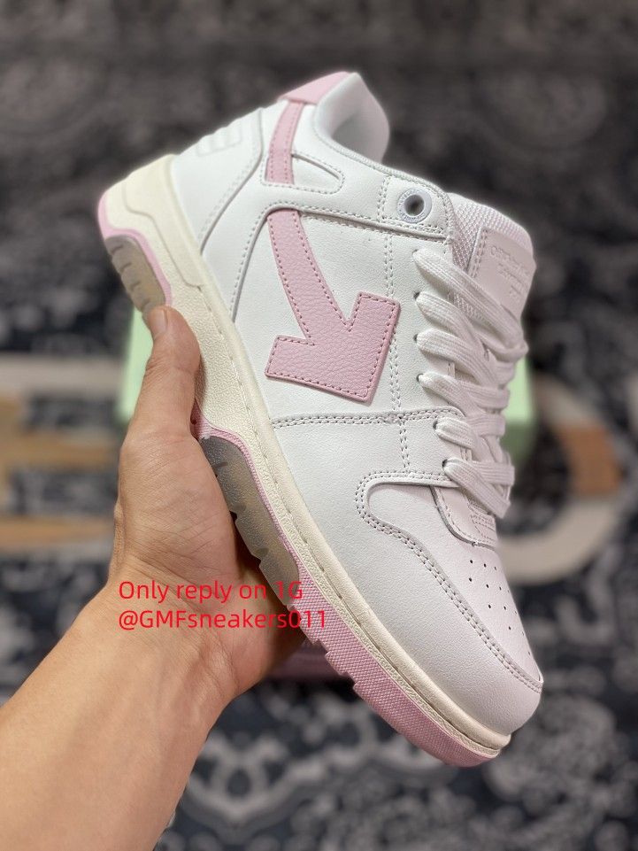 Off-Whiteâ„¢ co Virgil Abloh Out Of Office Low-top Leather SneakersOOO 7