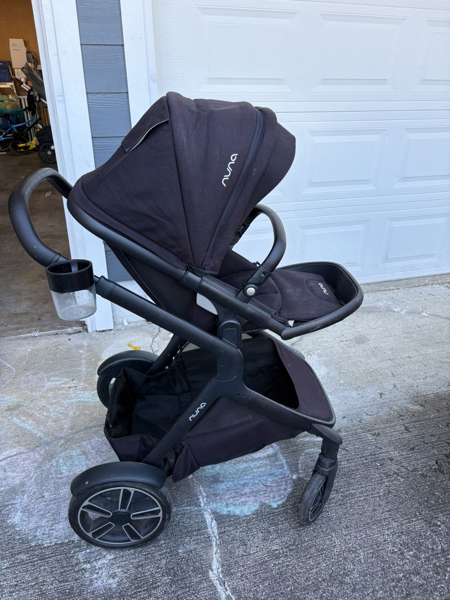 Nuna Demi Grow Black Double Stroller