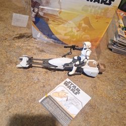 Star Wars Spider Bike With Biker Scout $6 It's Brand New I Opened Up To Take A Look At It Literally Just Now