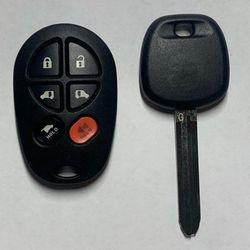Toyota Sienna Key, Toyota Tacoma Key, Toyota Key