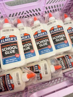 Elmer's Liquid School Glue, Washable, 7.625 Oz