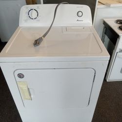 Amana electric dryer with warranty 