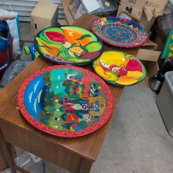 Mexican Pottery Plates