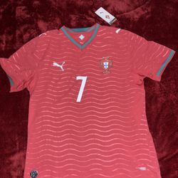 Portugal 2026 Home Jersey #7 Ronaldo - Player Version, New Unworn