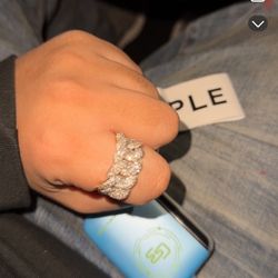 Vs Diamond Cuban Ring 
