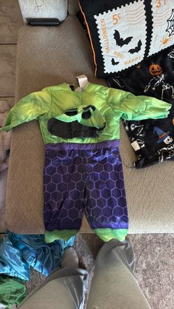 Toddler hulk costume