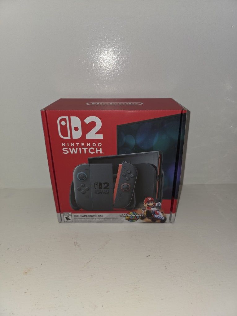 Sealed Nintendo Switch 2 With Mario Kart