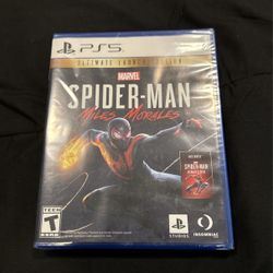 Ps5 Spiderman Miles Morales Ultimate Launch Edition