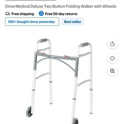 *NEW* Walker with Wheels